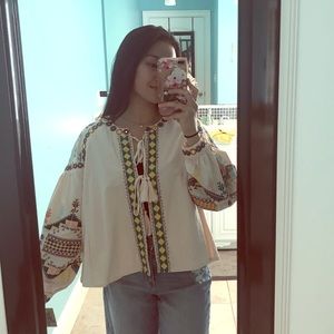 Ivy Jane Embroidered Blouse